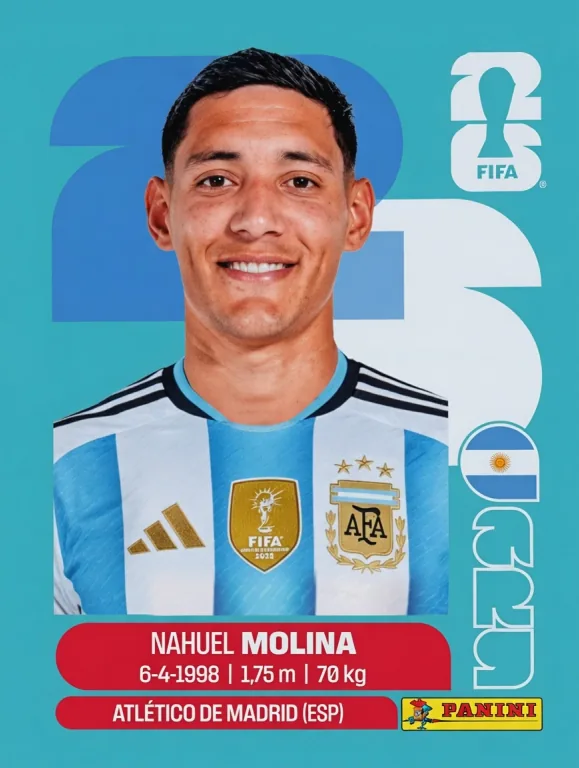 Postal ARG19 Nahuel Molina