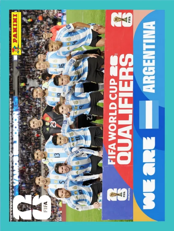 Postal ARG2 Equipo Argentina