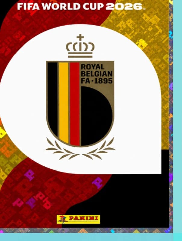 Postal BEL1 Seleccion De Futbol De Belgica