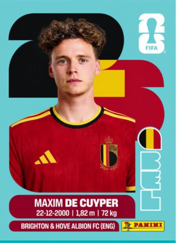 Postal BEL7 Maxim De Cuyper