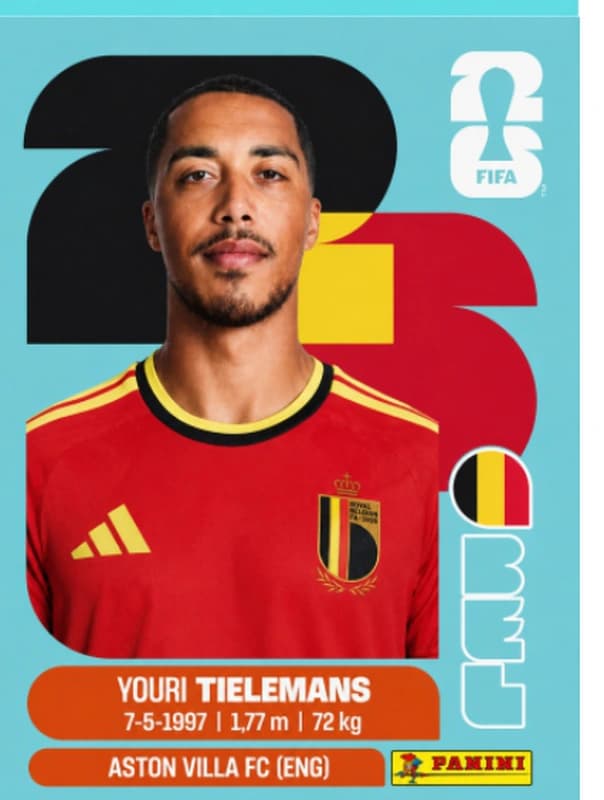 Postal BEL9 Youri Tielemans