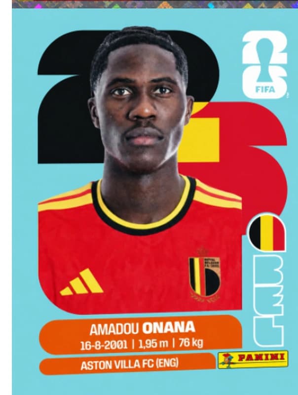 Postal BEL10 Amadou Onana