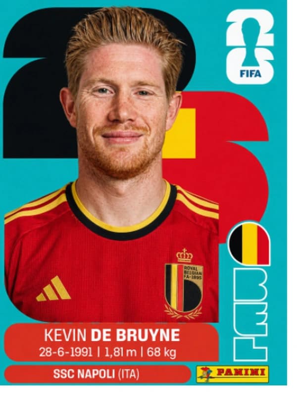 Postal BEL15 Kevin Debruyne