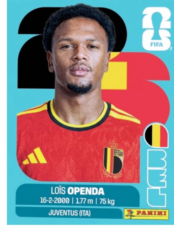 Postal BEL19 Lios Openda