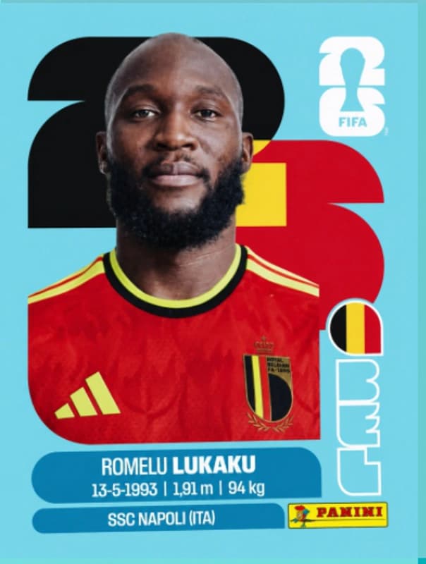 Postal BEL20 Romelu Lukaku