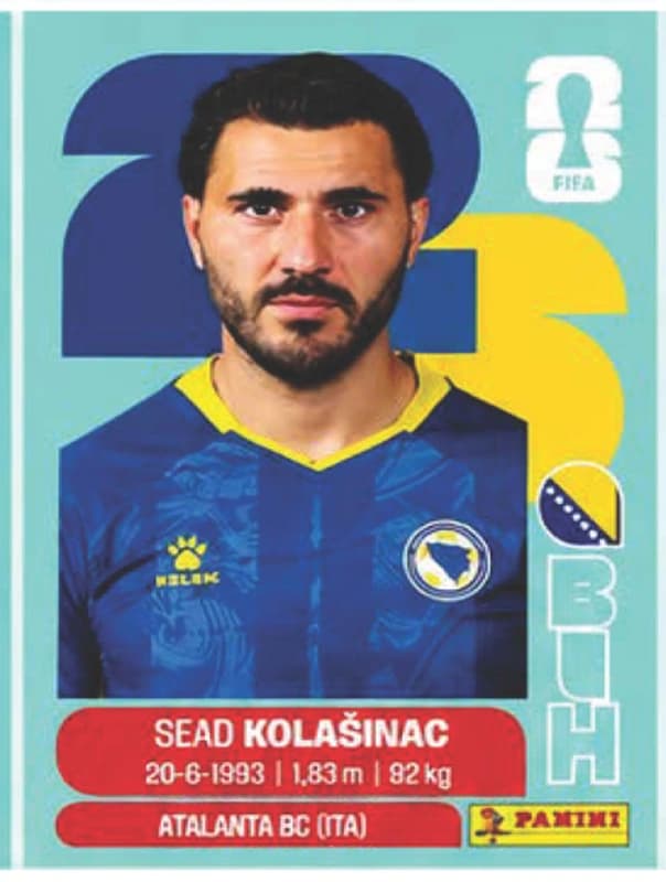 Postal BIH4 Sead Kolasinac