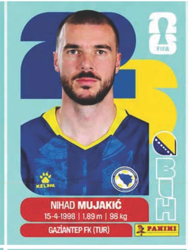 Postal BIH6 Niihad Mujakic
