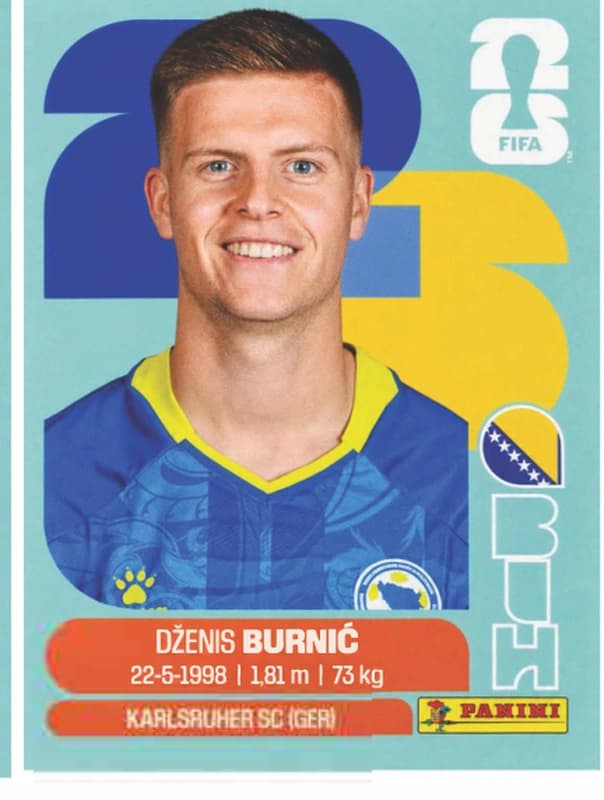 Postal BIH14 Dzenis Burnic