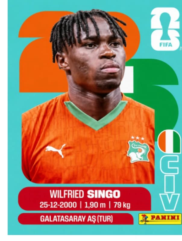 Postal CIV4 Wilfried Singo