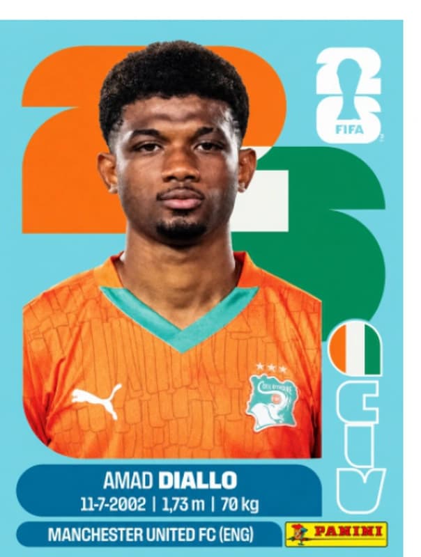 Postal CIV15 Amad Diallo