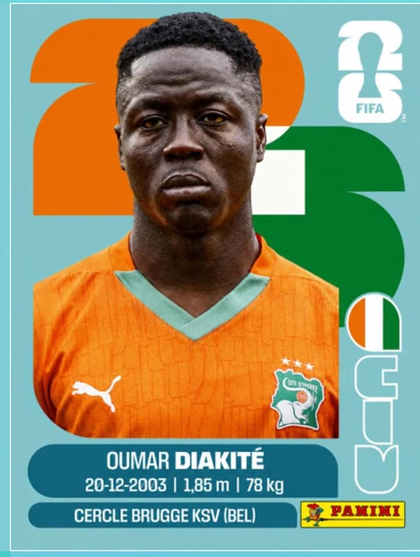 Postal CIV20 Oumar Diakite