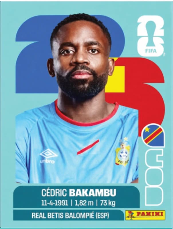 Postal COD19 Crdric Bakambu
