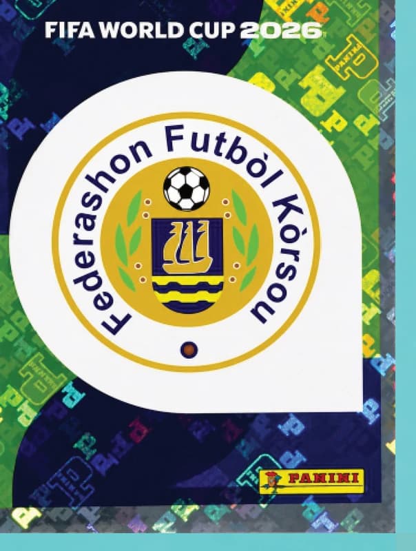Postal CUW1 Seleccion De Futbol De Curazao