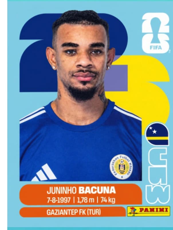 Postal CUW11 Juninho Bacuna