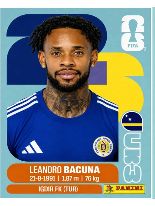 Postal CUW12 Leandro Bacuna