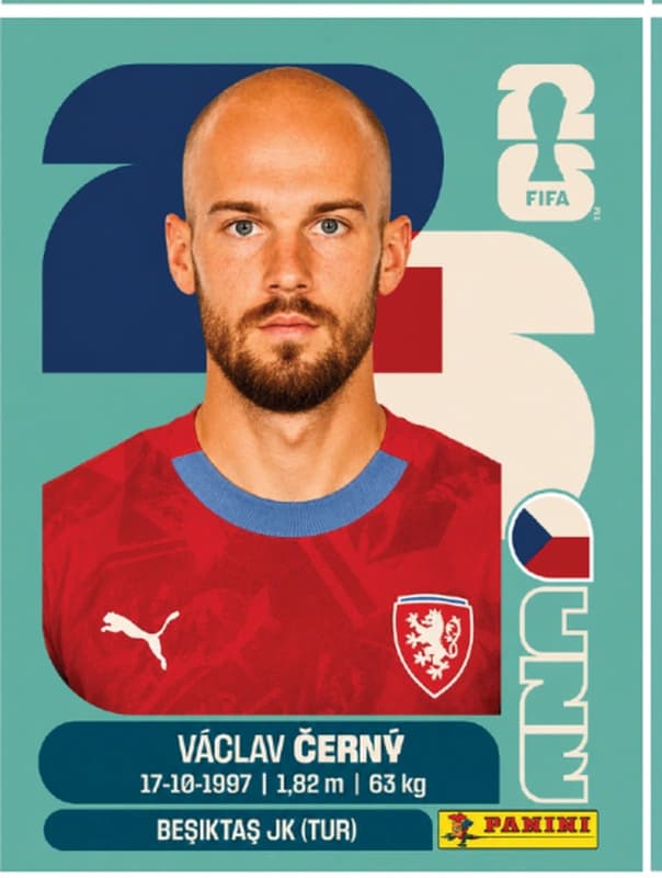 Postal CZE18 Vaclav Cherny