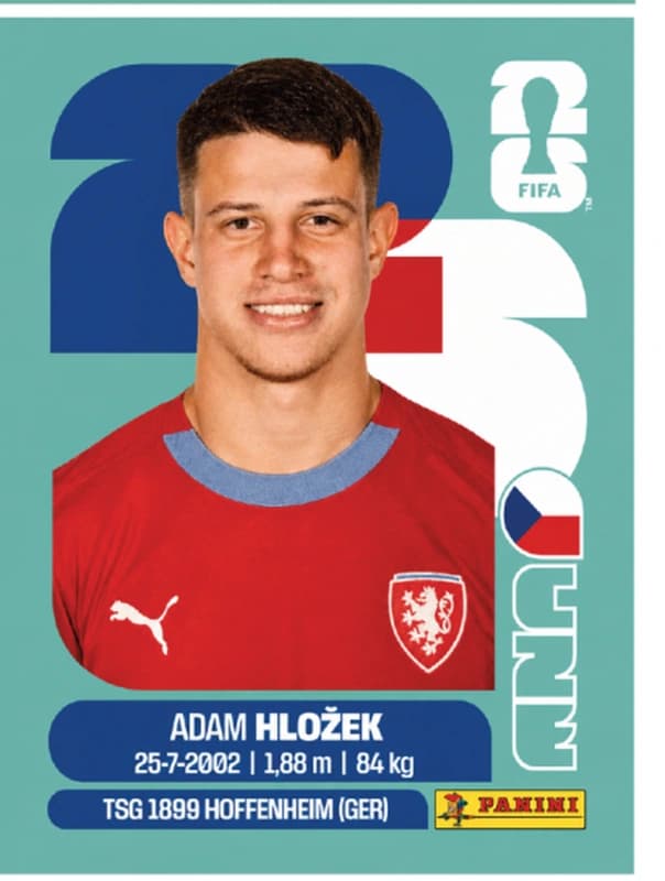 Postal CZE19 Adam Hlozek