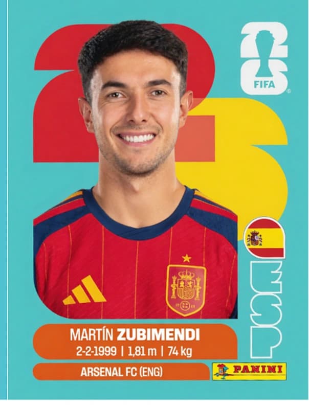Postal ESP9 Martin Zubimendi