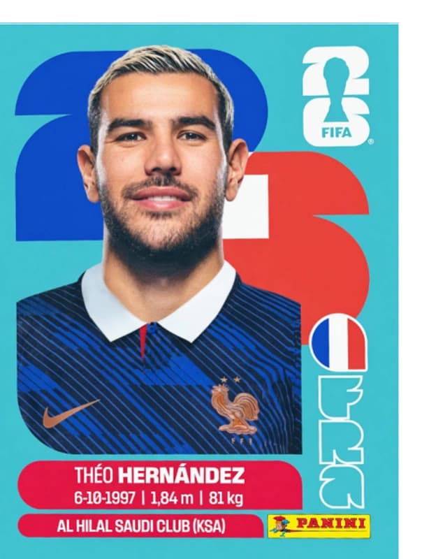 Postal FRA3 Theo Hernandez