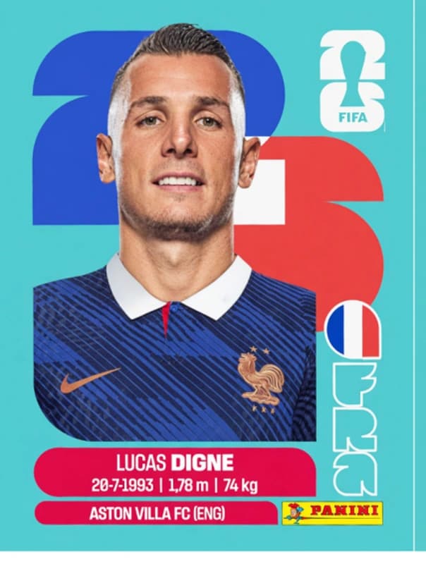 Postal FRA8 Lucas Digne