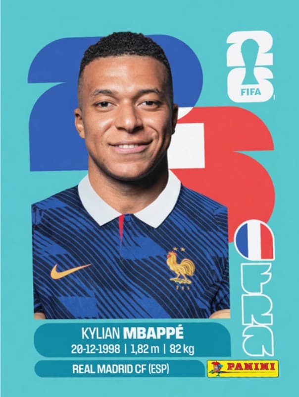 Postal FRA20 Kylian Mbappe