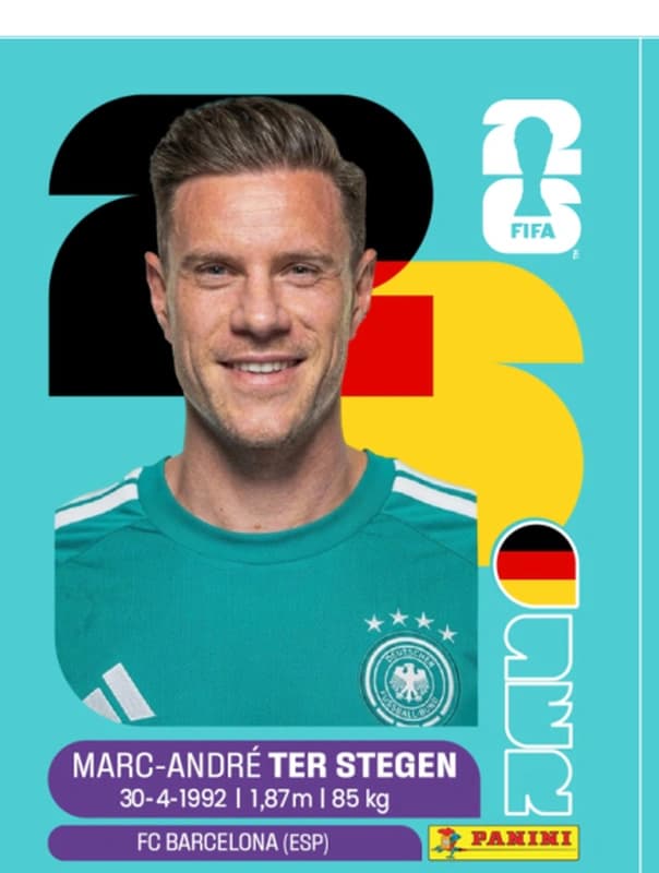 Postal GER2 Marc-andre Ter Stegen