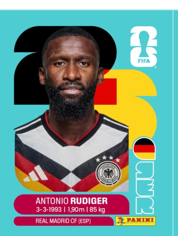 Postal GER6 Antonio Rudiger