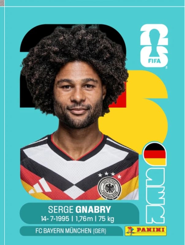 Postal GER16 Serge Gnabry