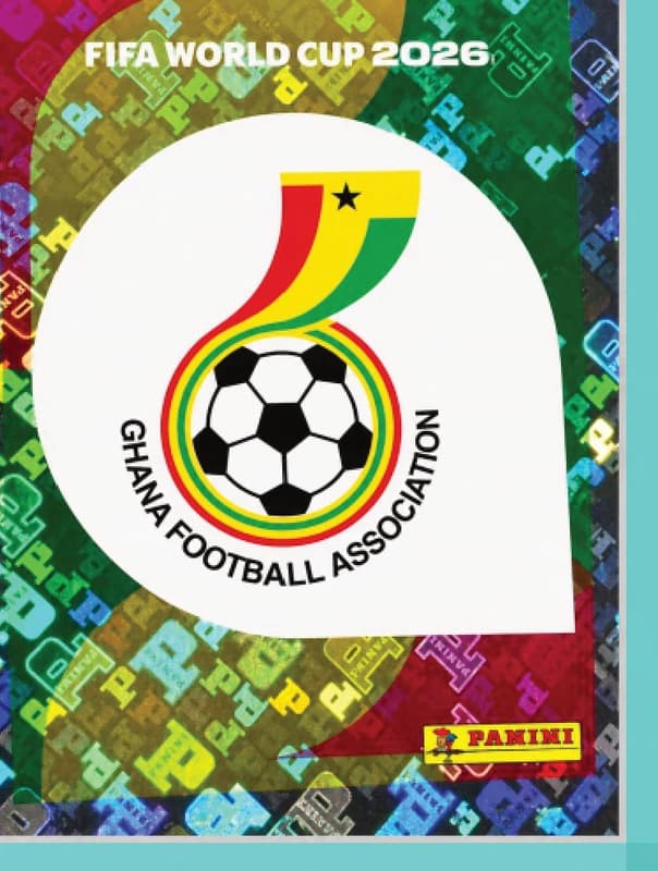 Postal GHA1 Seleccion Nacional De Ghana