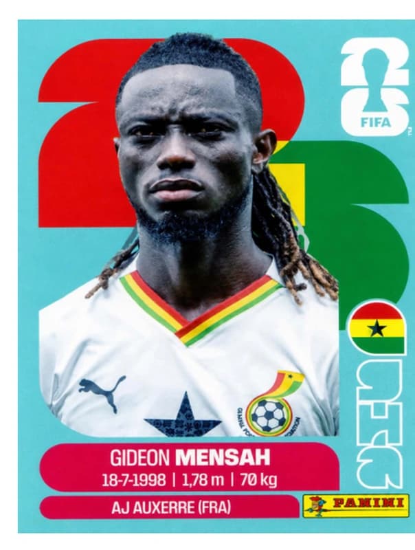 Postal GHA7 Gideon Mensah