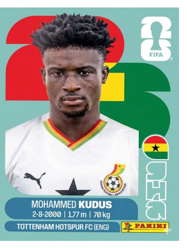 Postal GHA14 Mohammed Kudus