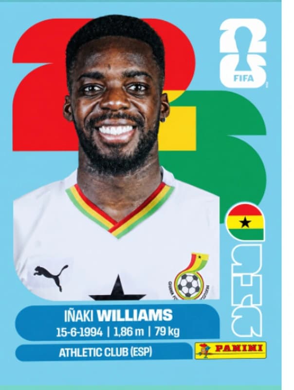 Postal GHA15 Iñaki Williams