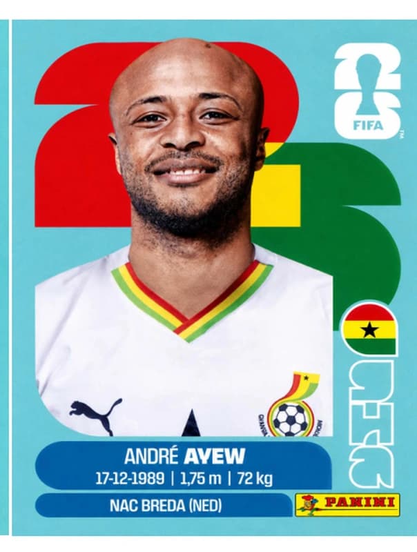 Postal GHA17 Andre Ayew
