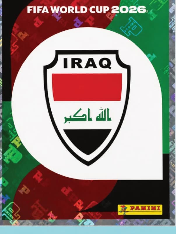 Postal IRQ1 Seleccion Nacional De Iraq