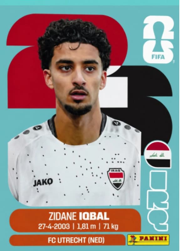 Postal IRQ9 Zidane Iqbal