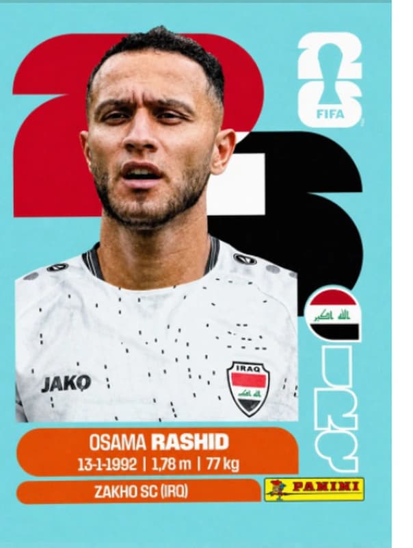 Postal IRQ17 Osama Rashid