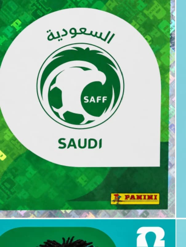 Postal KSA1 Seleccion Nacional De Arabia Saudita
