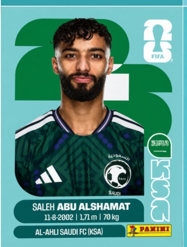 Postal KSA14 Saleh Abu Alshamat