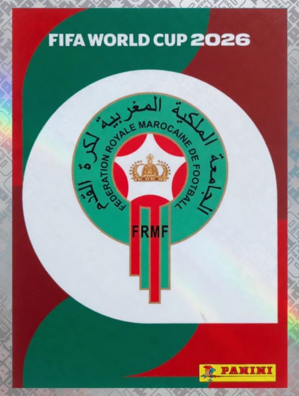 Postal MAR1 Seleccion De Futbol De Marruecos