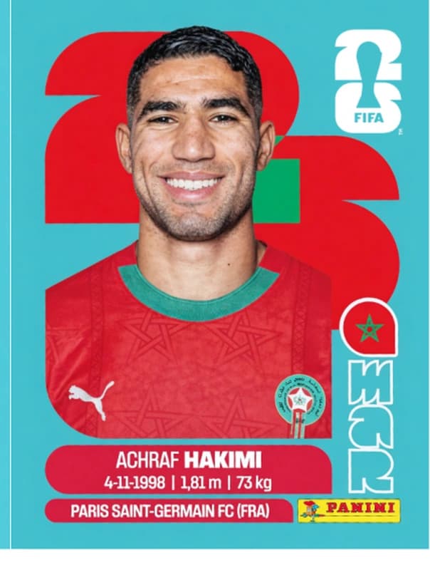 Postal MAR4 Achraf Hakimi