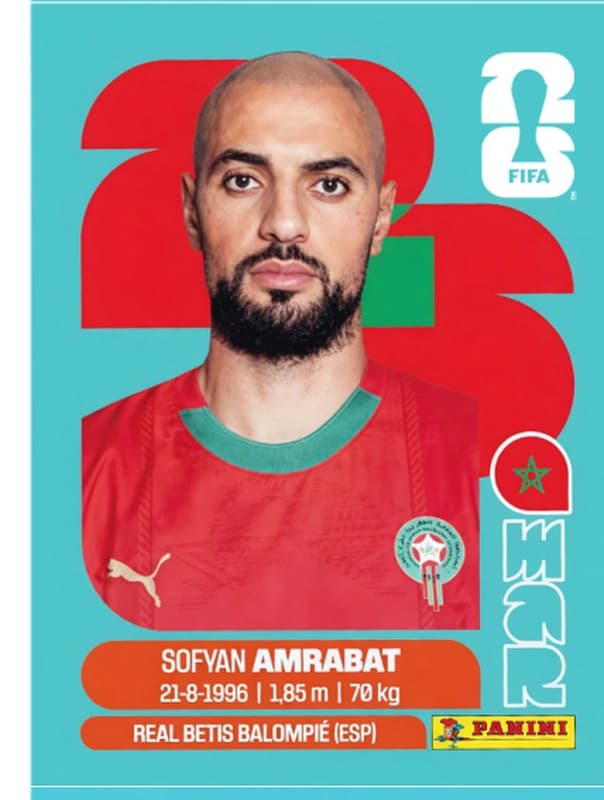 Postal MAR10 Sofyan Amrabat