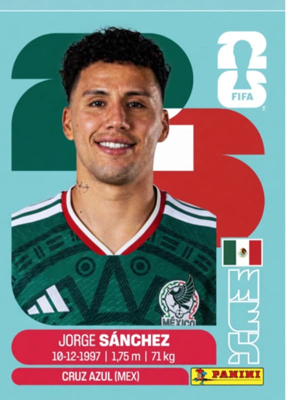 Postal MEX4 Jorge Sánchez