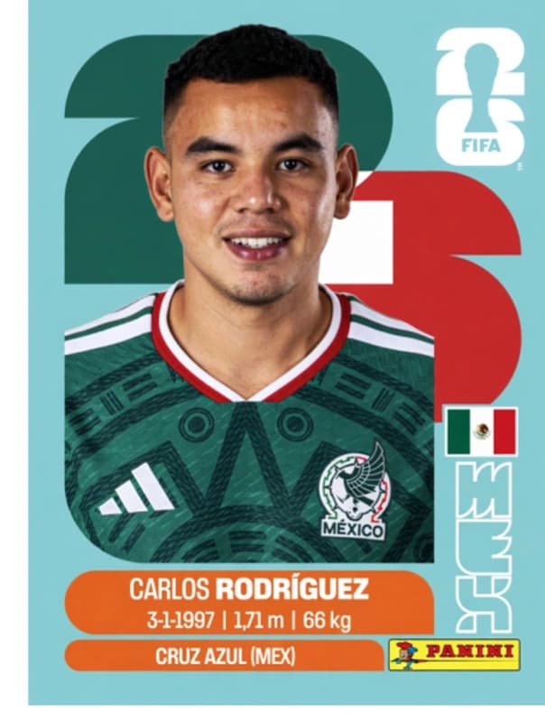 Postal MEX9 Carlos Rodríguez