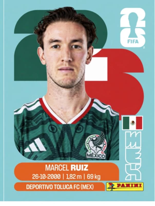 Postal MEX12 Marcel Ruíz