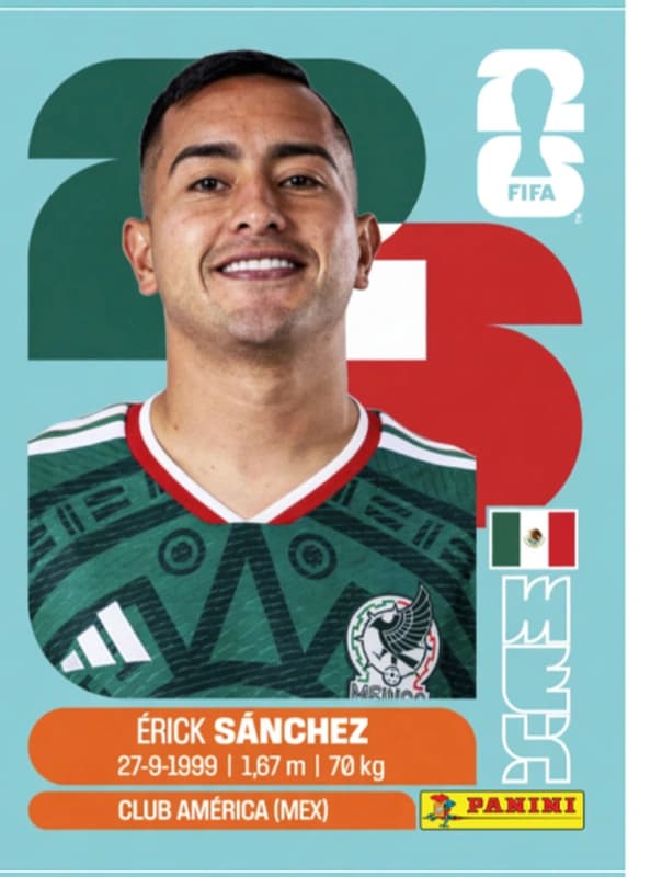 Postal MEX14 Erick Sánchez