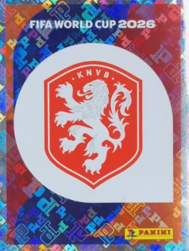 Postal NED1 Seleccion De Futbol De Holanda