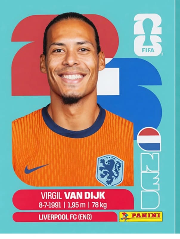 Postal NED3 Virgil Van Dijk