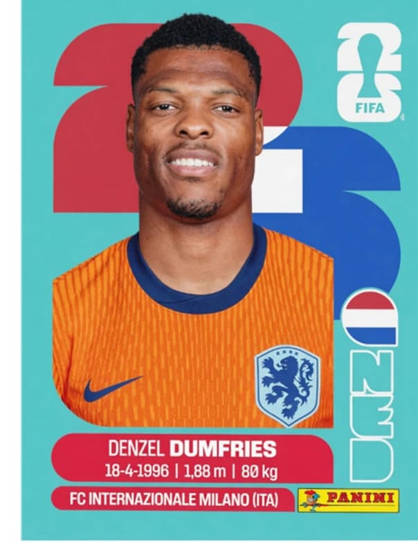 Postal NED6 Denzel Dumfries