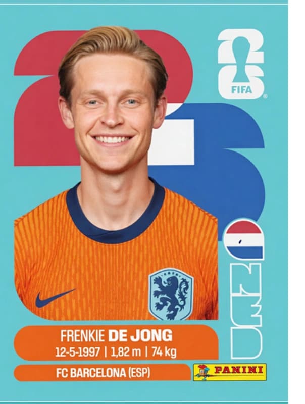 Postal NED14 Frenkie De Jong