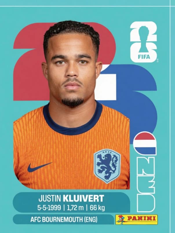 Postal NED16 Justin Kluivert